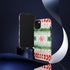 Watercolor Christmas Knitting - Impact Resistant Phone Case
